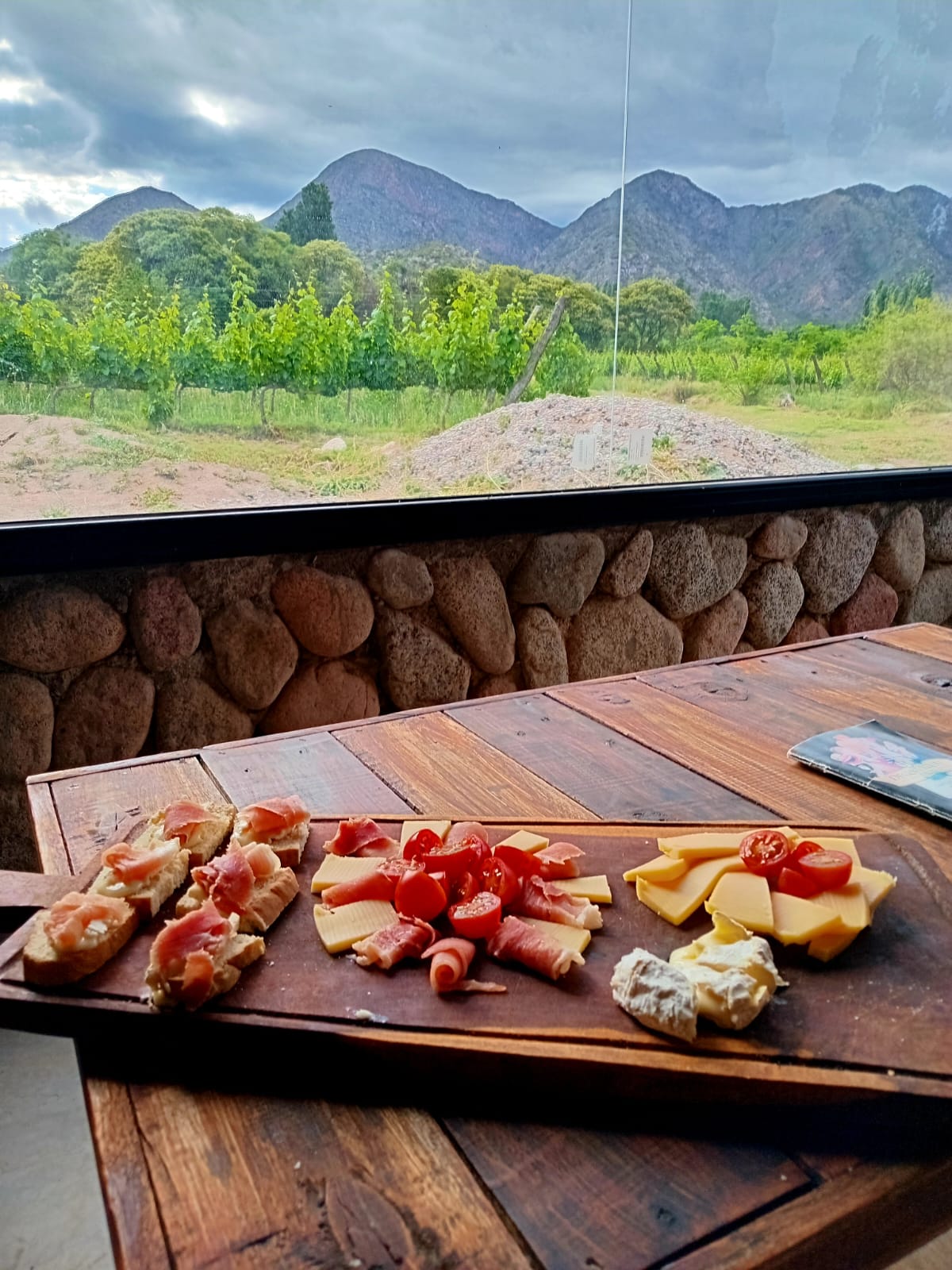 Picnic entre viñedos